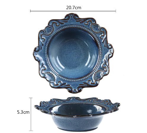 Creative Baroque European Tableware Set