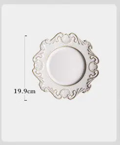 Creative Baroque European Tableware Set