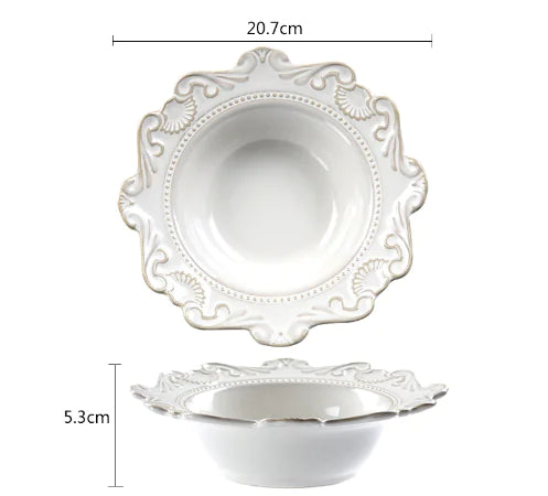 Creative Baroque European Tableware Set