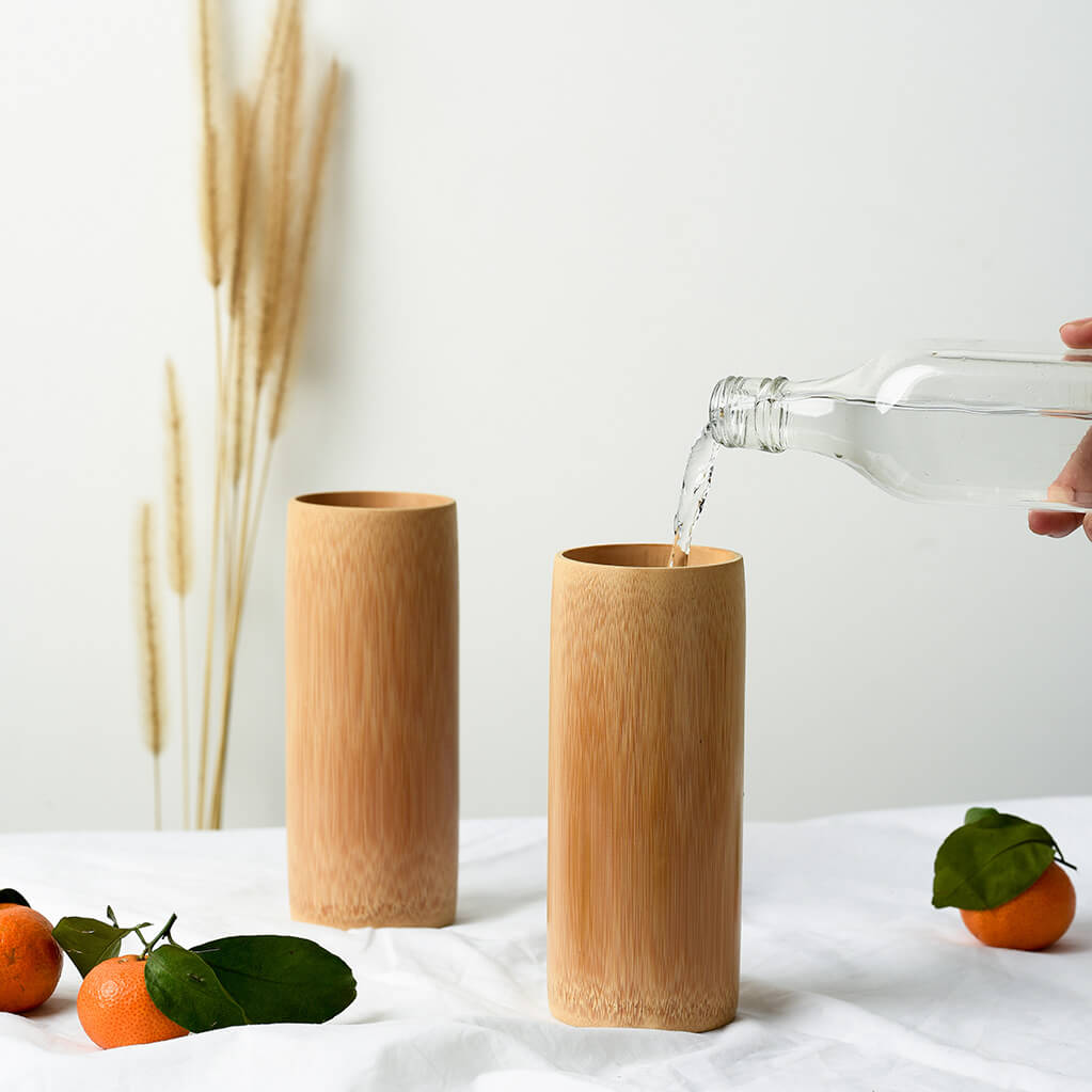 Handcrafted Bamboo Drinking Cup – Eco-Friendly & Reusable-4