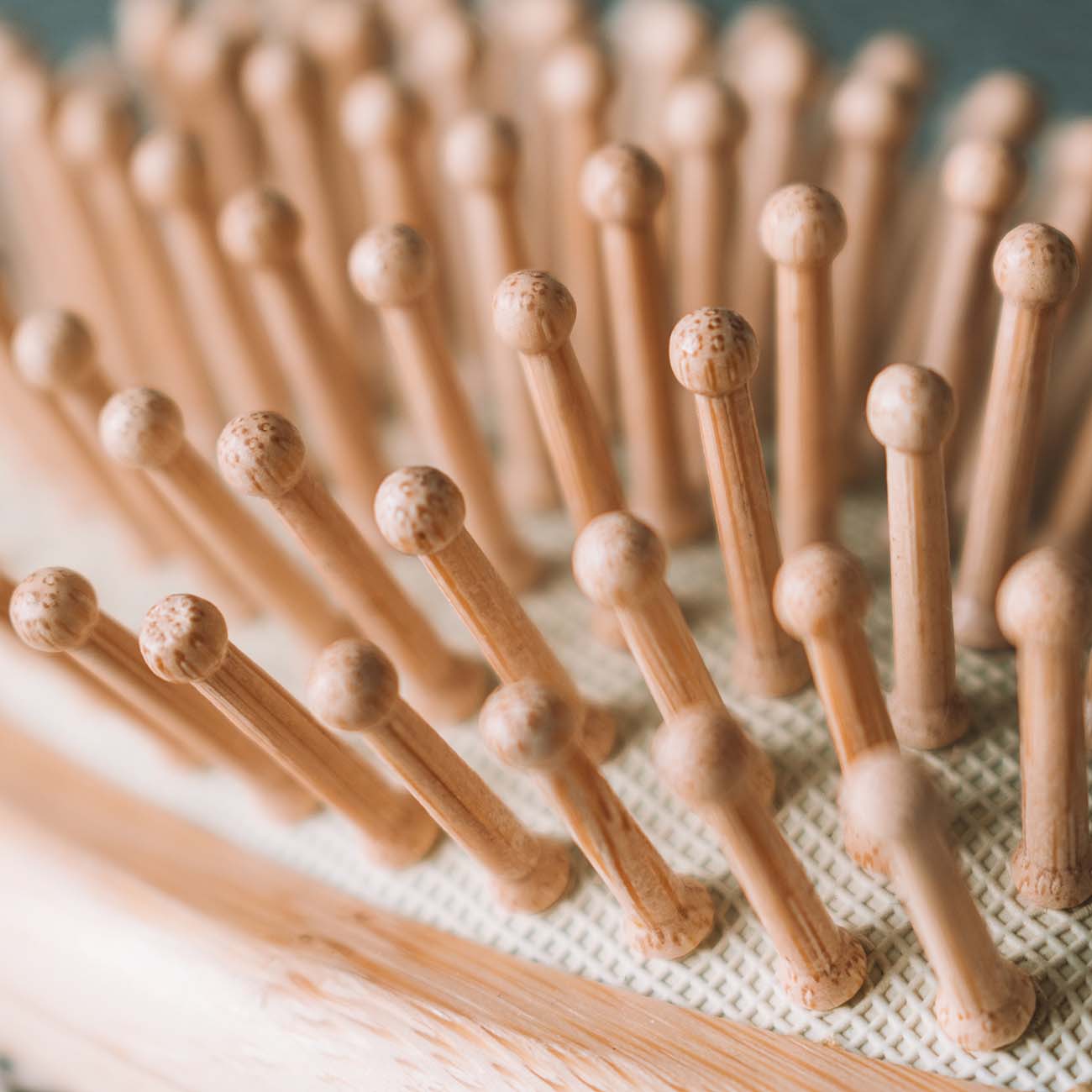 Eco Bamboo detangling Hairbrush-1