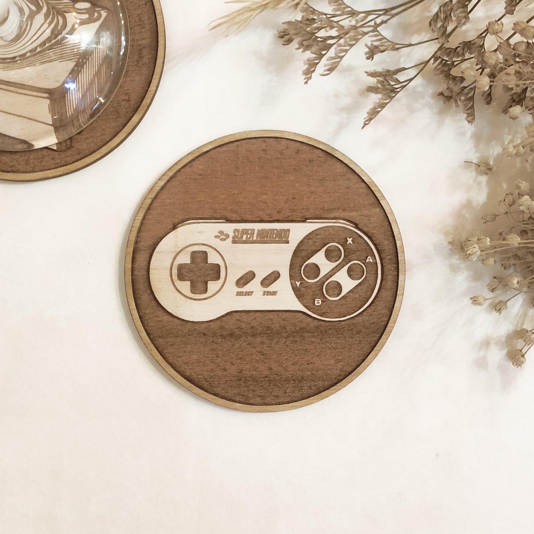 Set of 6 Videogame Wooden Coasters-3