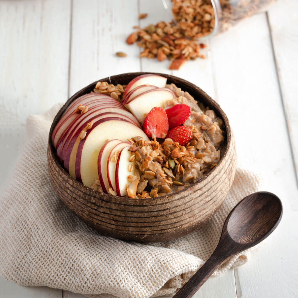 Novqia™ Coconut Bowl Set (2 Bowls + 2 Spoons)-4
