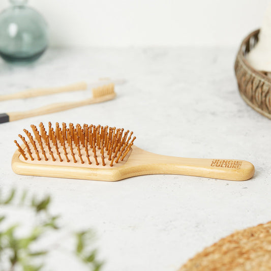 Eco Bamboo detangling Hairbrush-0