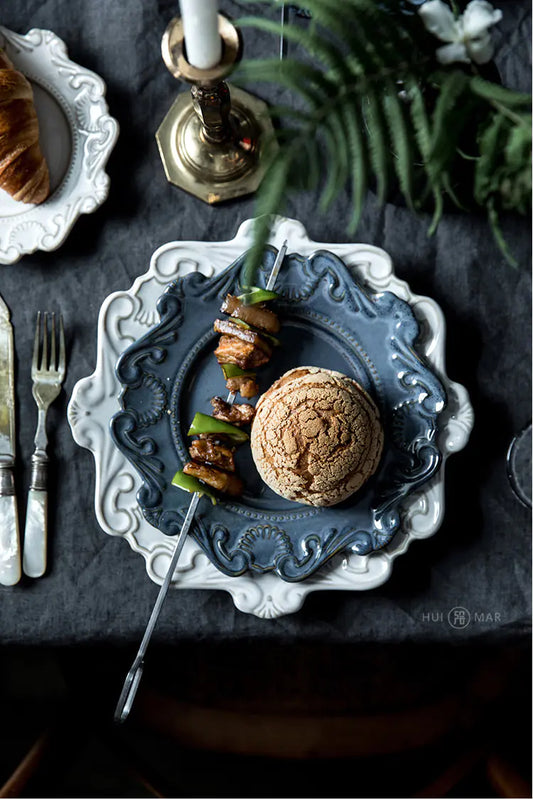 Creative Baroque European Tableware Set