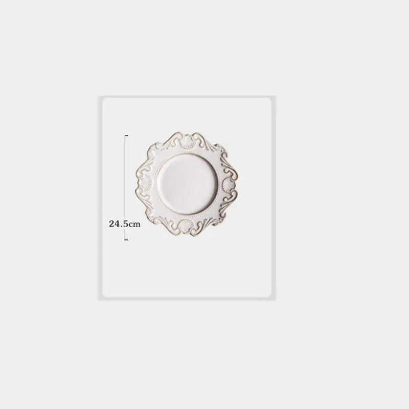 Creative Baroque European Tableware Set