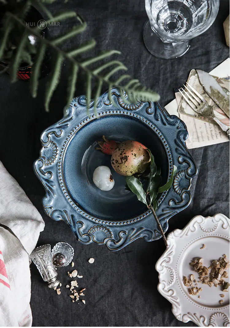Creative Baroque European Tableware Set