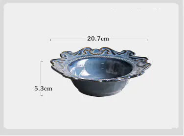 Creative Baroque European Tableware Set